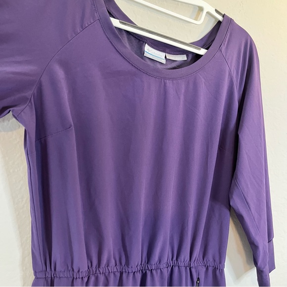 Columbia Purple Omni-Wick Dress Sz M - Picture 4 of 9